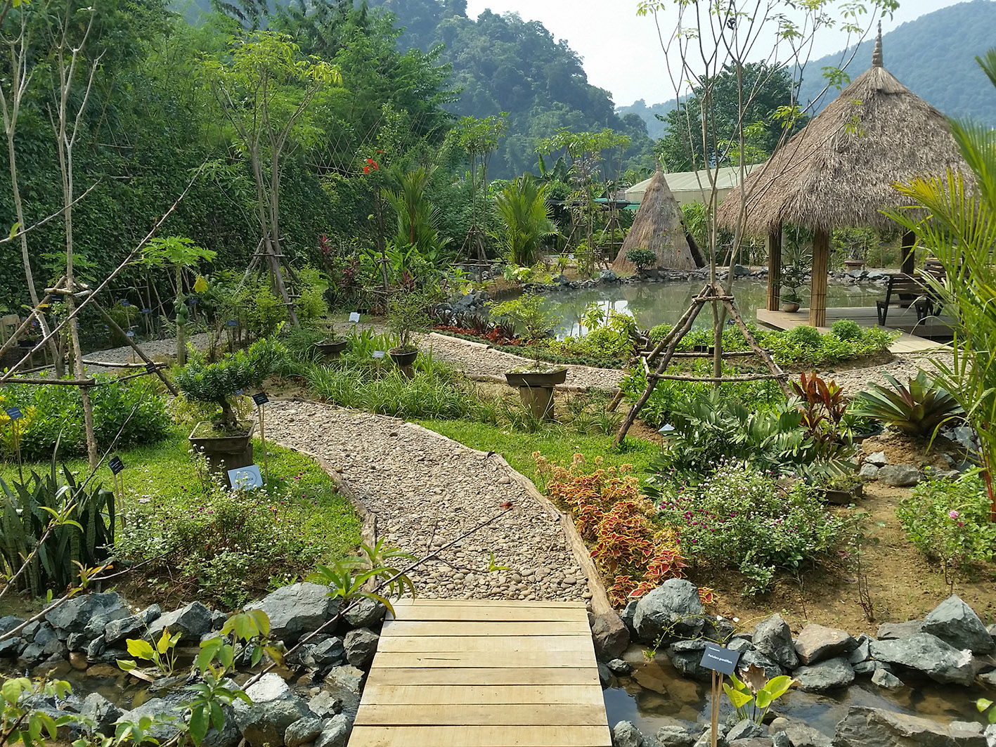 The garden of senses